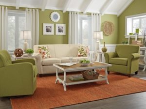 Green living room interior design ideas by interiorideas