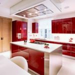 Red Kitchen Design Ideas, Photos