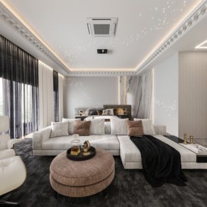 Luxury living space